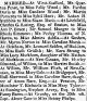 Martin Pomeroy and Sybil Hunt Marriage Announcement - 1818 Connecticut Courant