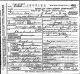 Hariett Frances Noon 1829-1912 - Death Certificate