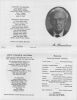 John Francis Watson (1910-1995) Funeral Program