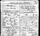 Olive Wooley 1860-1906 - Death Certificate