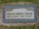 Louetta Brown Tanner 1884-1977 - Headstone